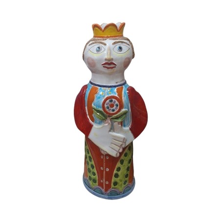 statua regina ceramiche de simone PL255 statua regina ceramiche de simone PL255